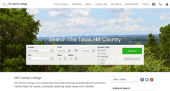 Desktop Screenshot of hillcountrylistings.com